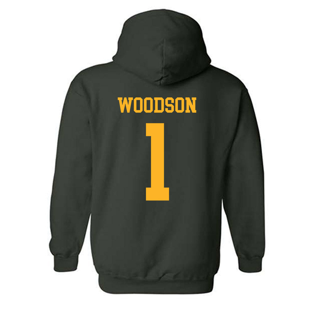 Baylor - NCAA Baseball : TJ Woodson - Classic Shersey Hooded Sweatshirt-1