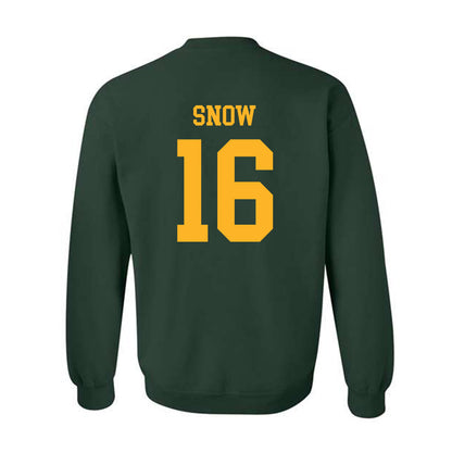 Baylor - NCAA Baseball : Hunter Snow - Classic Shersey Crewneck Sweatshirt-1
