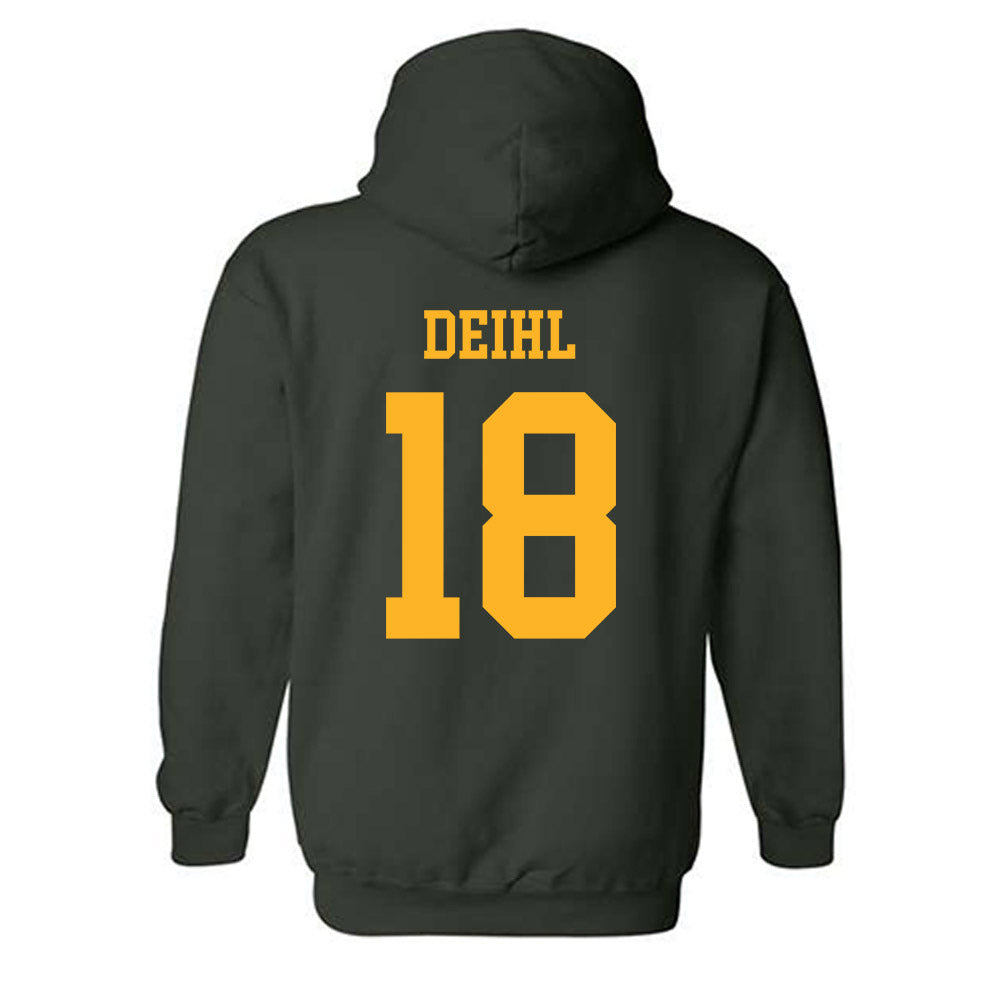 Baylor - NCAA Baseball : Keegan Deihl - Classic Shersey Hooded Sweatshirt-1