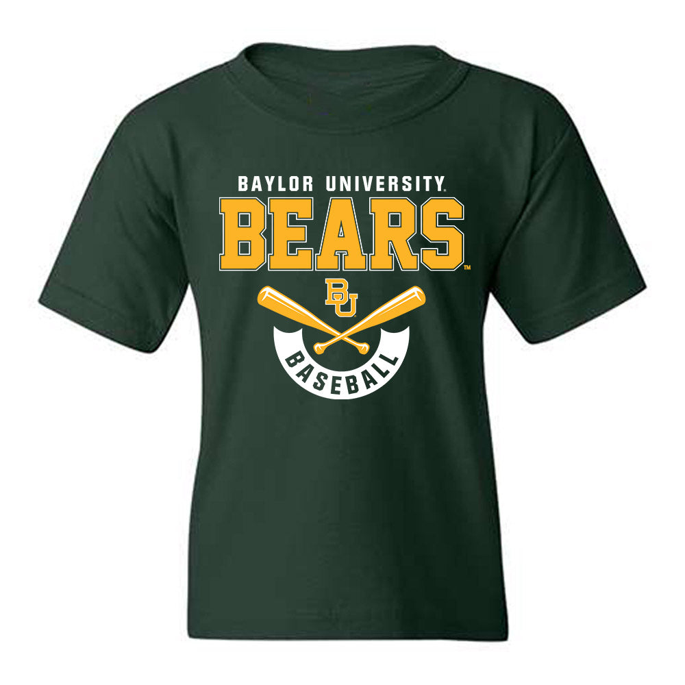 Baylor - NCAA Baseball : Bo Caraway - Classic Shersey Youth T-Shirt-0