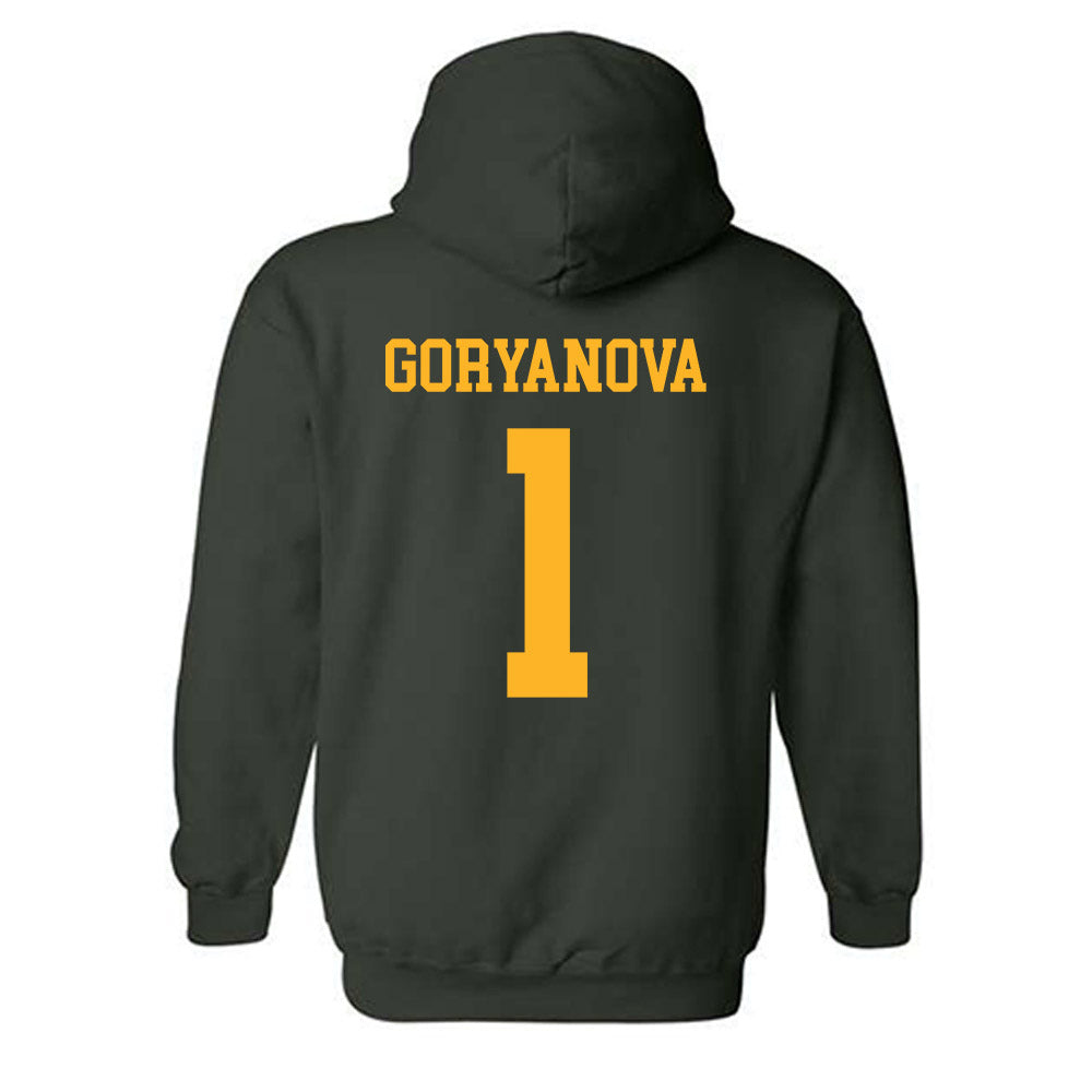 Baylor - NCAA Women's Basketball : Ines Goryanova - Classic Shersey Hooded Sweatshirt-1