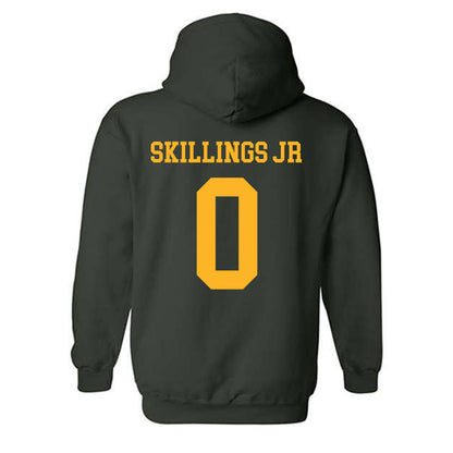 Baylor - NCAA Men's Basketball : Daniel Skillings Jr - Sports Shersey Hooded Sweatshirt-1