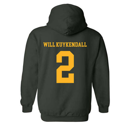Baylor - NCAA Men's Basketball : Will Will Kuykendall - Sports Shersey Hooded Sweatshirt-1