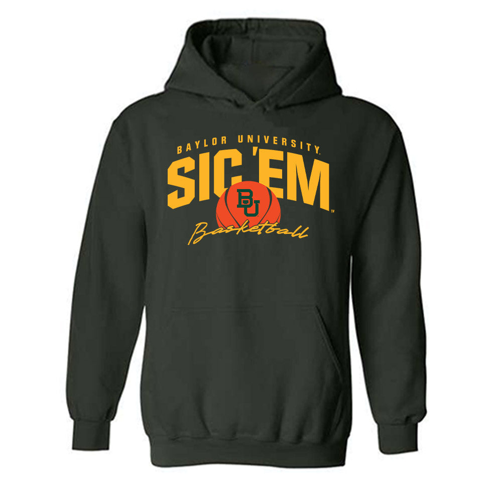Baylor - NCAA Men's Basketball : James Goodis - Sports Shersey Hooded Sweatshirt-0