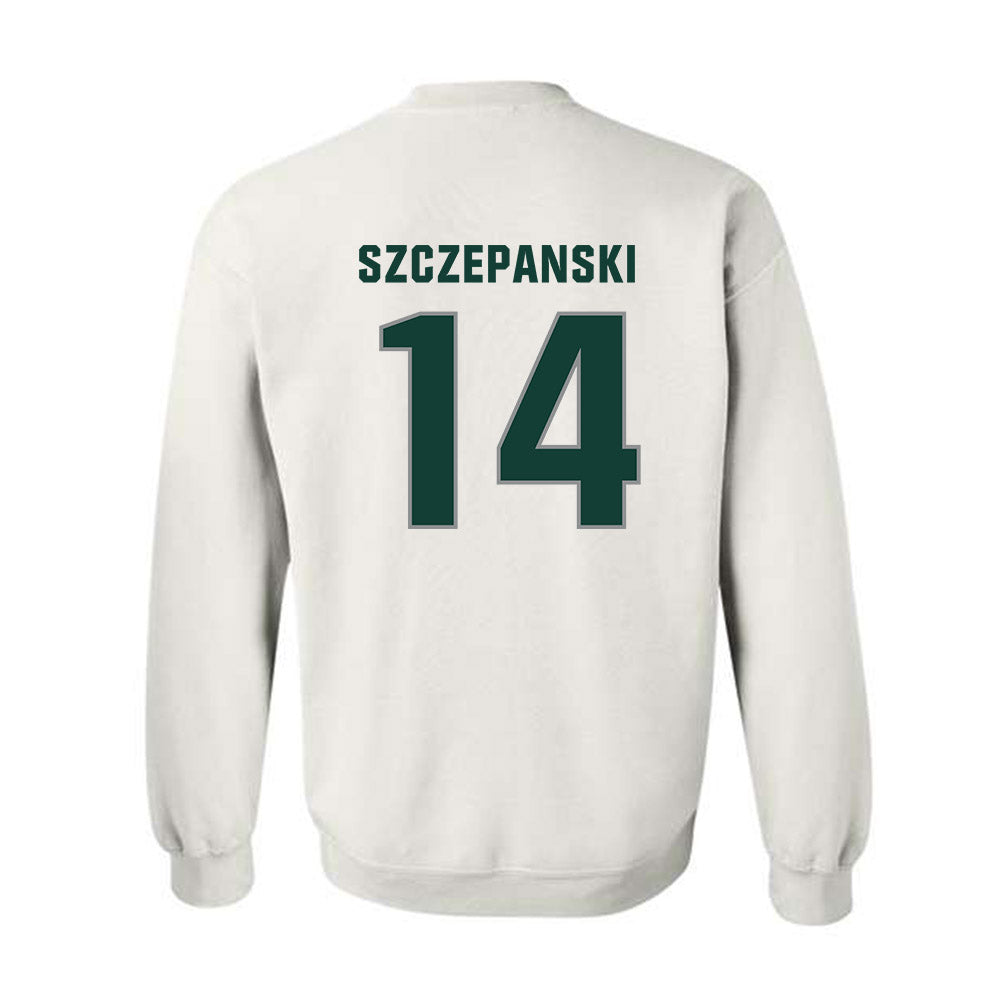 Michigan State - NCAA Baseball : Tommy Szczepanski - Crewneck Sweatshirt-1