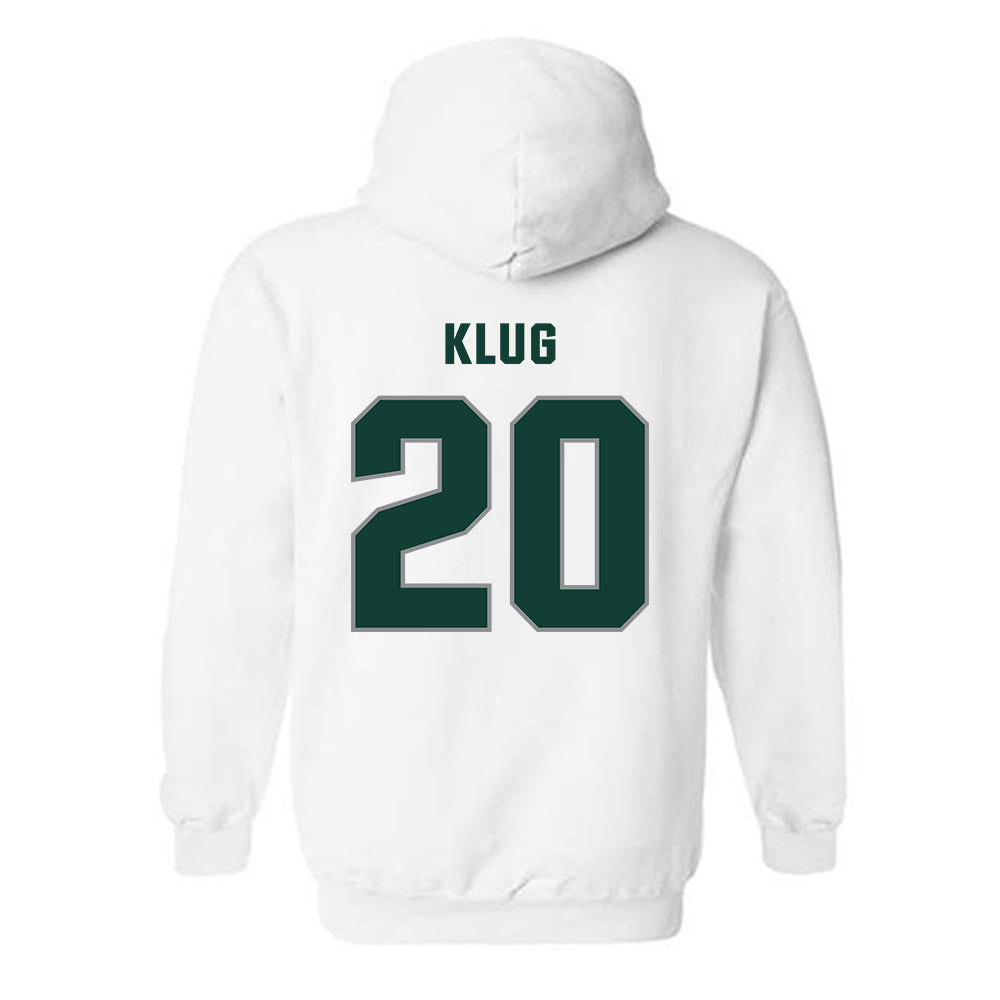 Michigan State - NCAA Baseball : Joshua Klug - Hooded Sweatshirt-1