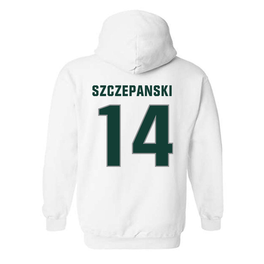 Michigan State - NCAA Baseball : Tommy Szczepanski - Hooded Sweatshirt-1