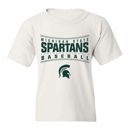Michigan State - NCAA Baseball : Noah Bright - Youth T-Shirt