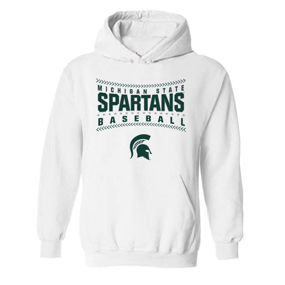Michigan State - NCAA Baseball : Josh Klug - Hooded Sweatshirt-0
