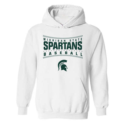 Michigan State - NCAA Baseball : Josh Klug - Hooded Sweatshirt-0