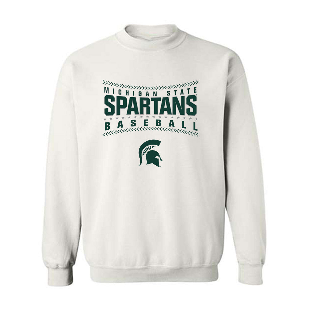Michigan State - NCAA Baseball : Tommy Szczepanski - Crewneck Sweatshirt-0