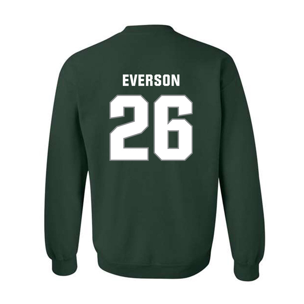 Michigan State - NCAA Baseball : Andrew Everson - Crewneck Sweatshirt-1