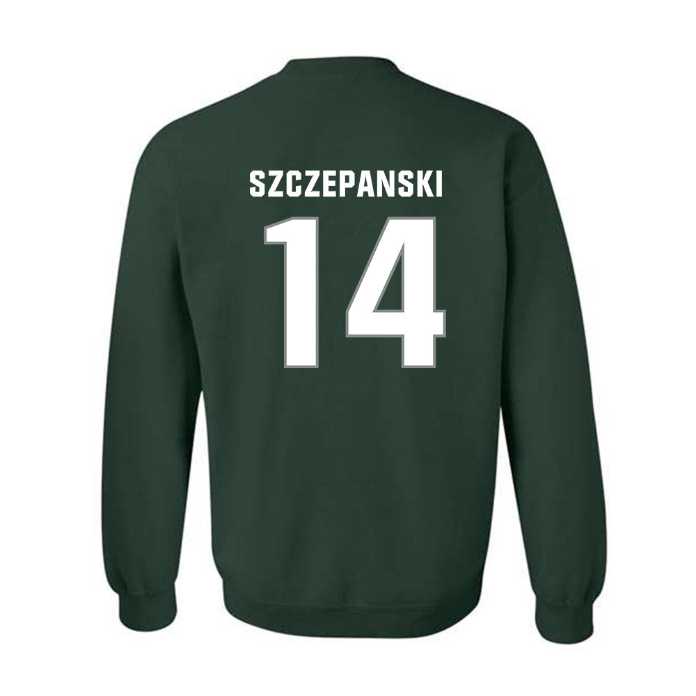 Michigan State - NCAA Baseball : Tommy Szczepanski - Crewneck Sweatshirt-1