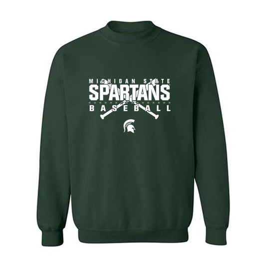Michigan State - NCAA Baseball : Andrew Everson - Crewneck Sweatshirt-0