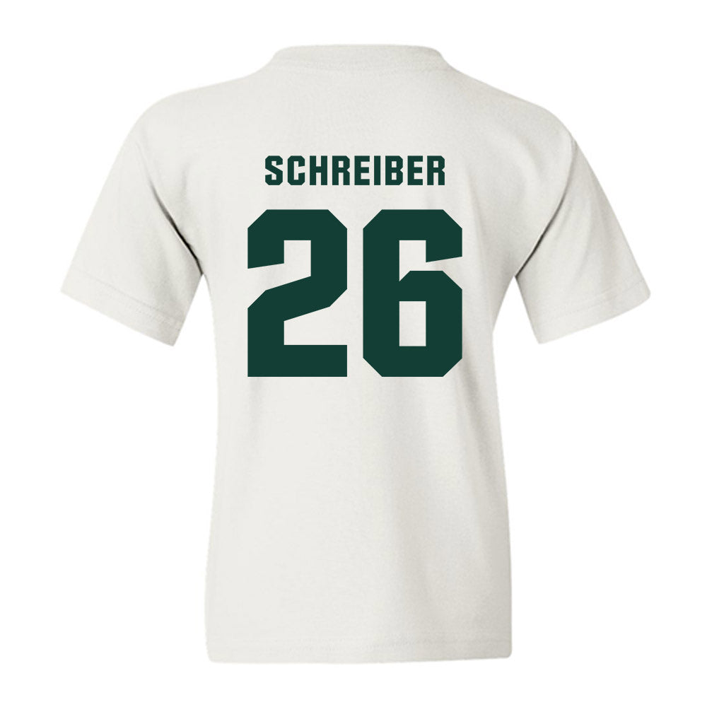 Michigan State - NCAA Softball : Cataryna Schreiber - Youth T-Shirt-1