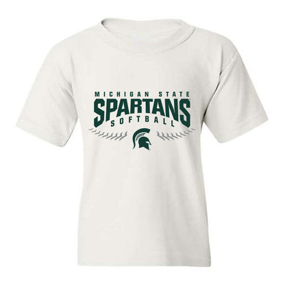 Michigan State - NCAA Softball : Alyssa Galindo - Youth T-Shirt-0