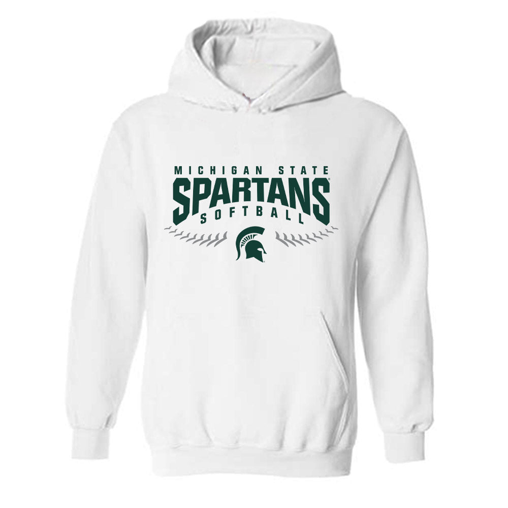 Michigan State - NCAA Softball : Kendall Smiley - Hooded Sweatshirt-0