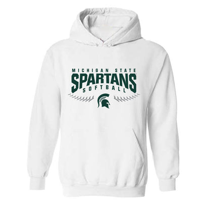 Michigan State - NCAA Softball : Kendall Smiley - Hooded Sweatshirt-0