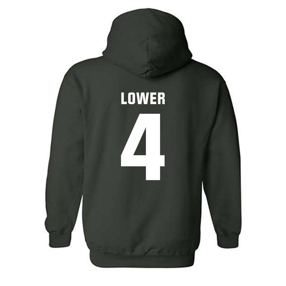 Michigan State - NCAA Softball : Natalie Lower - Hooded Sweatshirt-1