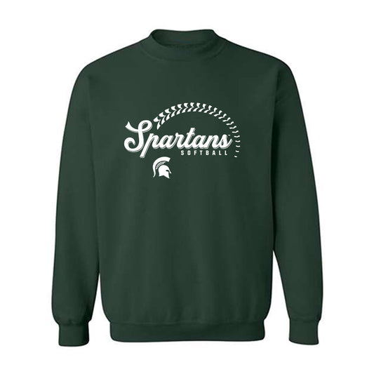Michigan State - NCAA Softball : Hannah Hawley - Crewneck Sweatshirt Classic Shersey