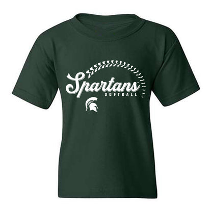 Michigan State - NCAA Softball : Natalie Lower - Youth T-Shirt-0