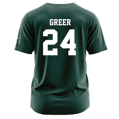Michigan State - NCAA Softball : Hannah Greer - Green Jersey