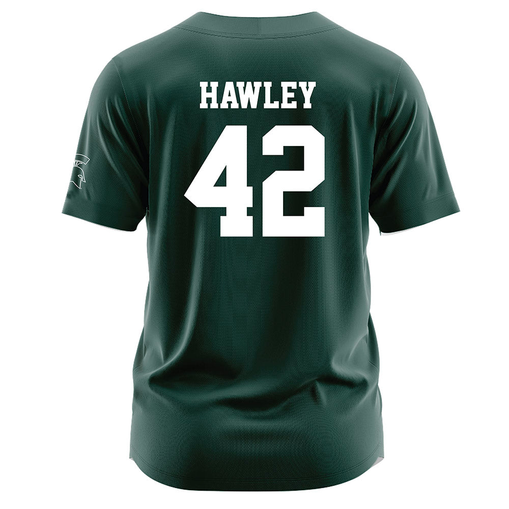 Michigan State - NCAA Softball : Hannah Hawley - Green Jersey