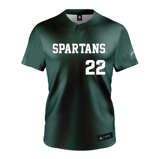 Michigan State - NCAA Softball : Britain Beshears - Green Jersey