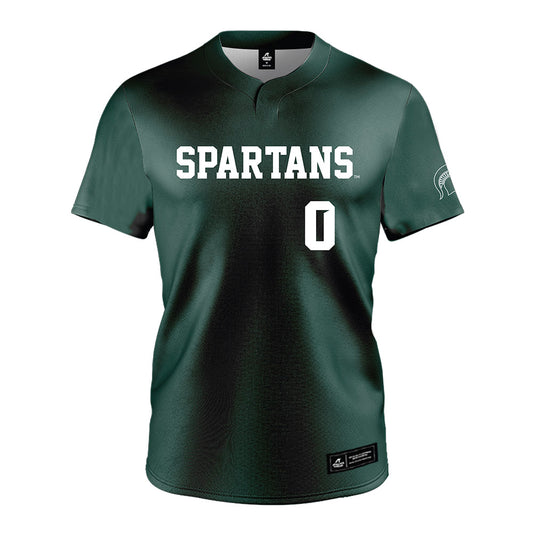 Michigan State - NCAA Softball : Kendall Smiley - Green Jersey-0