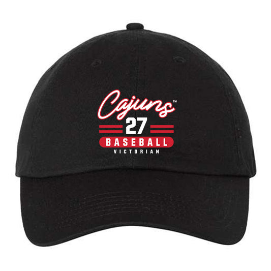 Louisiana - NCAA Baseball : Landon Victorian - Dad Hat-0