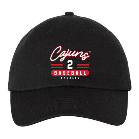 Louisiana - NCAA Baseball : Donovan Lasalle - Dad Hat-0