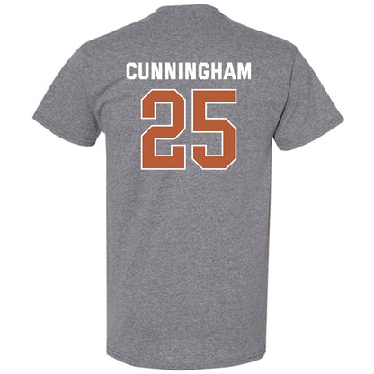 Texas - NCAA Women's Basketball : Breya Cunningham - Sports Shersey T-Shirt-1