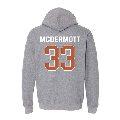 Texas - NCAA Men's Basketball : Anthon McDermott - Sports Shersey Hooded Sweatshirt-1