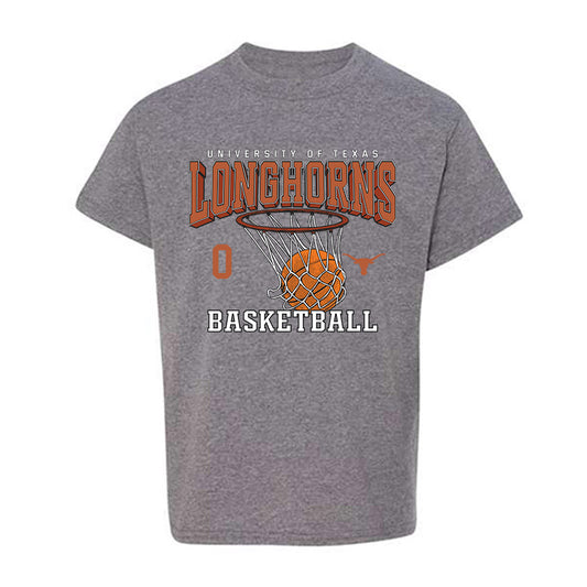 Texas - NCAA Men's Basketball : Jordan Pope - Sports Shersey Youth T-Shirt-0
