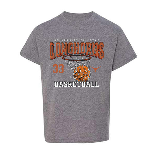 Texas - NCAA Men's Basketball : Anthon McDermott - Sports Shersey Youth T-Shirt-0