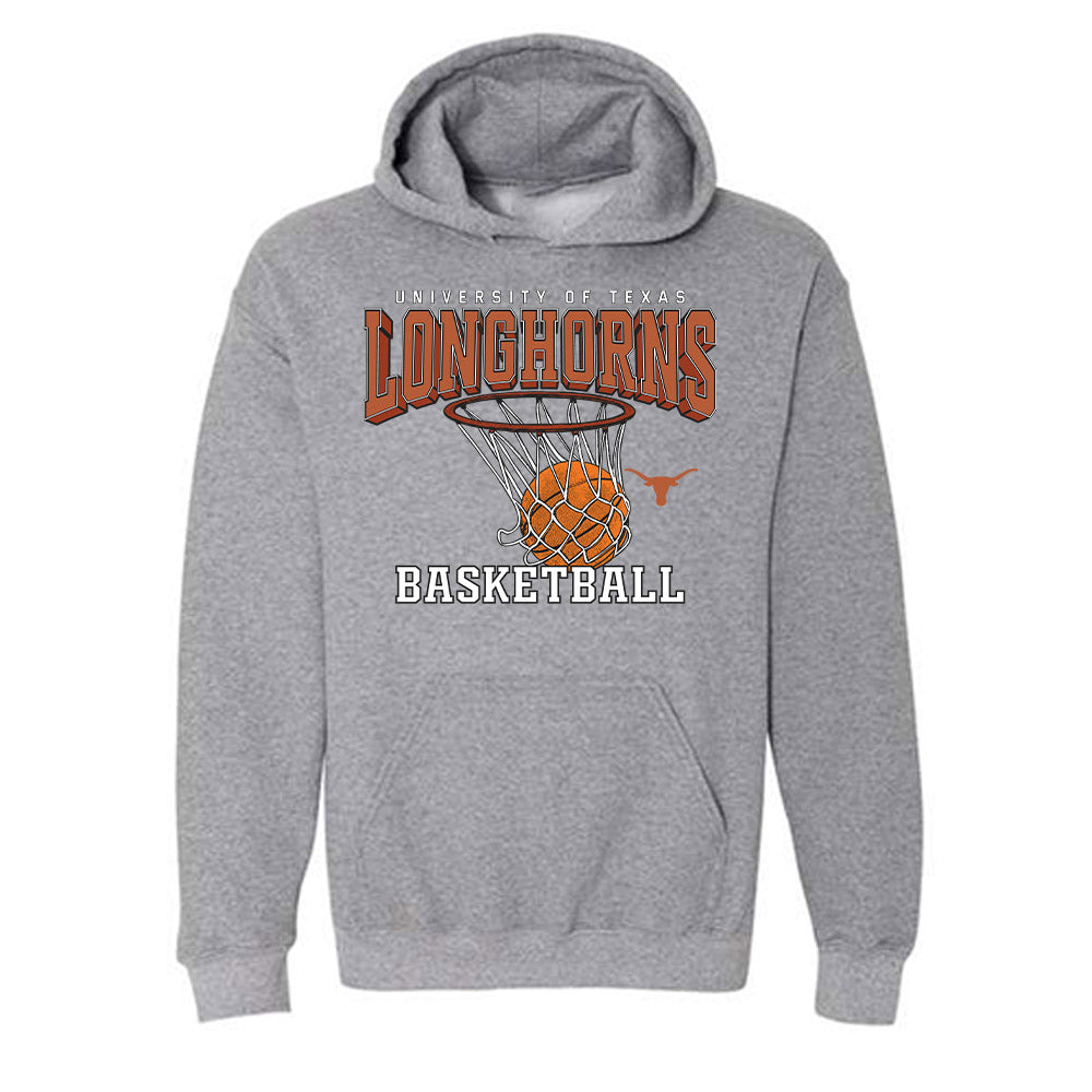 Texas - NCAA Women's Basketball : Isi Etute - Sports Shersey Hooded Sweatshirt-0