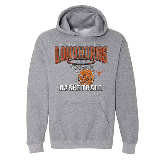 Texas - NCAA Women's Basketball : Isi Etute - Sports Shersey Hooded Sweatshirt-0