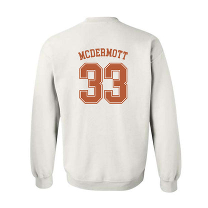 Texas - NCAA Men's Basketball : Anthon McDermott - Sports Shersey Crewneck Sweatshirt-1