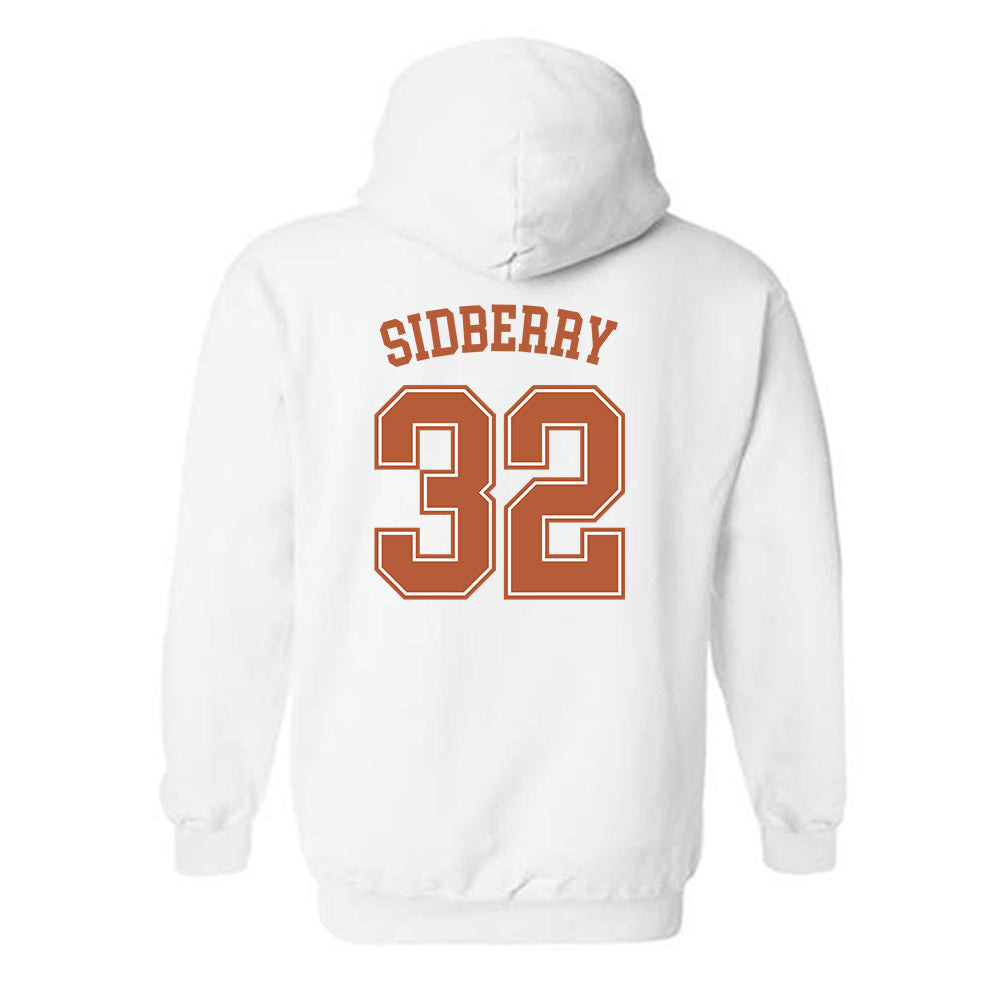 Texas - NCAA Women's Basketball : Teya Sidberry - Sports Shersey Hooded Sweatshirt-1