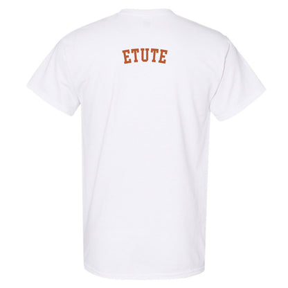 Texas - NCAA Women's Basketball : Isi Etute - Sports Shersey T-Shirt-1