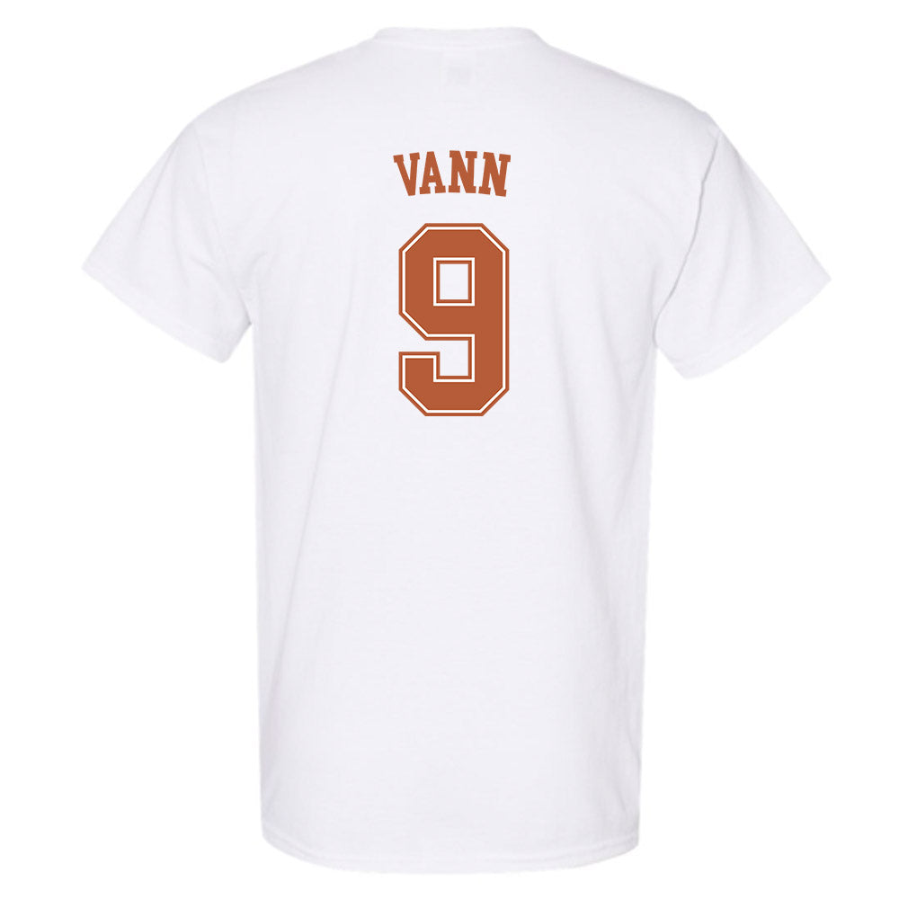 Texas - NCAA Women's Basketball : Zya Vann - Sports Shersey T-Shirt-1