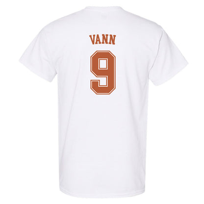 Texas - NCAA Women's Basketball : Zya Vann - Sports Shersey T-Shirt-1