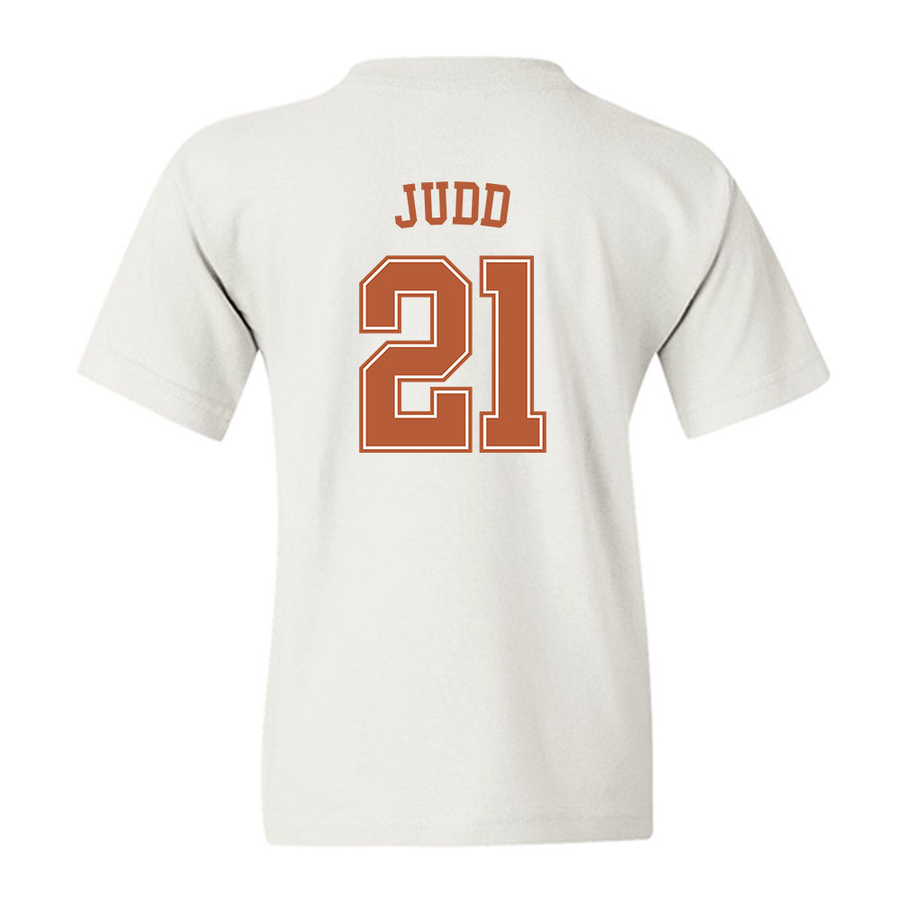 Texas - NCAA Women's Basketball : Ashton Judd - Sports Shersey Youth T-Shirt-1