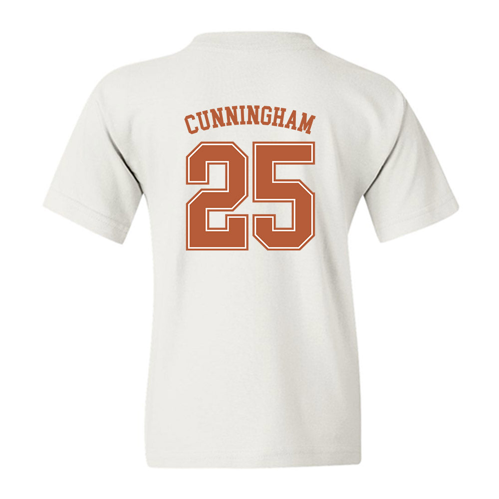 Texas - NCAA Women's Basketball : Breya Cunningham - Sports Shersey Youth T-Shirt-1
