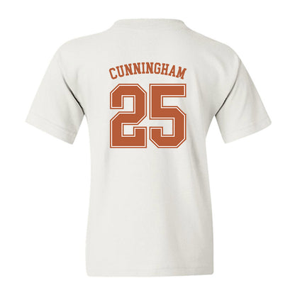 Texas - NCAA Women's Basketball : Breya Cunningham - Sports Shersey Youth T-Shirt-1