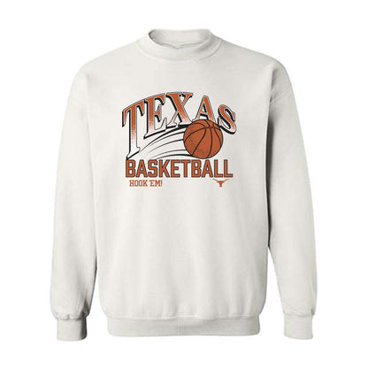 Texas - NCAA Men's Basketball : John Clark - Sports Shersey Crewneck Sweatshirt-0