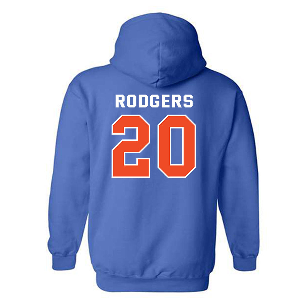 Boise State - NCAA Men's Basketball : Ty Rodgers - Sport Shersey Hooded Sweatshirt-1