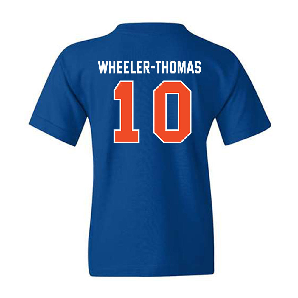 Boise State - NCAA Men's Basketball : Damari Wheeler-Thomas Wheeler-Thomas - Sport Shersey Youth T-Shirt-1