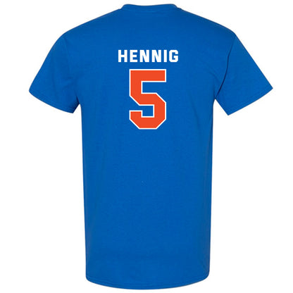 Boise State - NCAA Men's Basketball : Brady Hennig - Sport Shersey T-Shirt-1