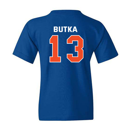 Boise State - NCAA Men's Basketball : Dovydas Butka - Sport Shersey Youth T-Shirt-1